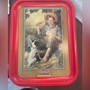 Coca Cola Collectible “Barefoot Boy” Tray